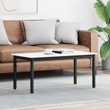  Kava Stol Bijelo 100 x 50 x 45 cm Čvrsto borovo drvo | shoptok.hr