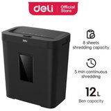 Deli UNIŠTIVAČ PAPIRA 8 lista, 12 litara, 5 minuta ET021 | ePonuda.com