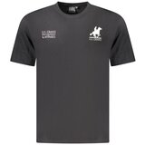 U.S. Grand Polo Club US Grand Polo Muška Majica Kratkih Rukava Crna | shoptok.hr