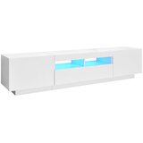 TV ormarić s LED svjetlima bijeli 180 x 35 x 40 cm | shoptok.hr