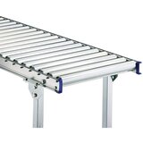 Gura Lahka valjčna proga, jeklen okvir s pocinkani jekleni valji, širina proge 600 mm, krivina 90°, notranji polmer 800 mm, osni razmak 100 mm | Shoptok.si