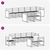  Set vanjskih sofa 7 kom. | shoptok.hr