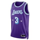 Nike Majice s kratkimi rokavi Nba Los Angeles Lakers Anthony Davis City Edition 2021 Vijolična | Shoptok.si