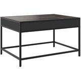  Stolić za kavu s beskonačnim LED svjetlima crni 70 x 50 x 41 cm | Eponuda.ba