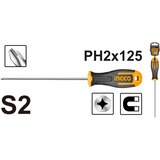 Ingco ODVIJAČ PH2X125 HS68PH2125 INGCO Cijene