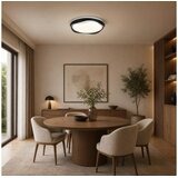 Solea 107 plafonska svetiljka 24/48W cct crna dim | Eponuda.com