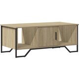 Maison Chic Klubska mizica - kavna mizica - Nizka mizica sonoma hrast 100x51x40 cm inženirski les, (21753132) Cene