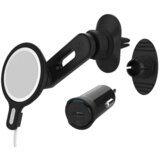 Scosche MagicMount 4 u 1 nosač, MagSafe, 20W USB-C auto punjač Cijene