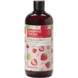 Bioearth Family 2in1 šampon i gel za tuširanje - Jagoda i aloe vera - 500 ml | shoptok.hr