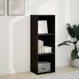 vidaXL Regal za knjige crni 40x30x114 cm od konstruiranog drva | shoptok.hr
