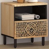 vidaXL Nočna omarica 40x33x46 cm trden mangov les | Shoptok.si