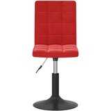 vidaXL Vrtljivi jedilni stoli 2 kosa vinsko rdeč žamet, (20947156) | Shoptok.si