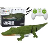 Krokodil na daljinsko upravljanje koji pliva u vodi - zeleni | shoptok.hr