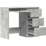  Radni stol siva boja betona 90 x 45 x 76 cm konstruirano drvo | Eponuda.ba