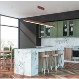 Candellux luster/visilica-cocoorah viseća lampa 100X8 28W led smedja 4000K | ePonuda.com