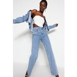Trendyol Jeans - Blue - Wide leg Cene