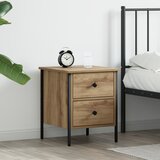 vidaXL Nočna omarica Artisan Oak 40x42x50 cm iz inženirskega lesa | Shoptok.si