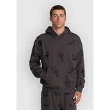 X Dani Miller Pulover s kapuco pirate black