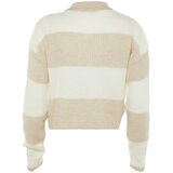 Trendyol Ženski džemper, Bež-beli | ePonuda.com