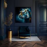 Dekorativna slika na platnu - PREMIUM ART - Tiger's Mighty Spirit () | Shoptok.si