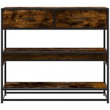  Konzolni stol boja hrasta 90x35x80 cm konstruirano drvo | shoptok.hr