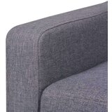  2-dijelni set sofa od tkanine sivi | shoptok.hr