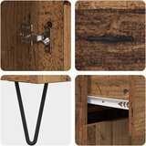  Kreveta Staro drvo 69,5 x 34 x 90 cm Konstruirano drvo Slike