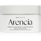 ARENCIA Fresh Cloud White Tea & Neroli nežni piling za telo in lase 260 g Cene