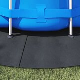  Kružni pokrivač za bazen Crni Polietilen Ø 428 cm | shoptok.hr