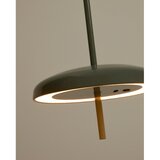 Kave Home Svijetlo zelena LED stropna svjetiljka s mogućnosti zatamnjivanja s metalnim sjenilom ø 16 cm Porte – | shoptok.hr