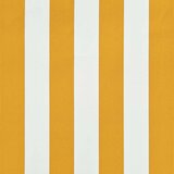  Zložljiva tenda 300x150 cm rumena in bela, (20610400) | Shoptok.si