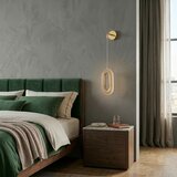 Toolight Zidna LED svjetiljka G172-W gold | shoptok.hr