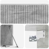TV Omarica za TV, ki jo lahko montiraš na steno Betonsko siva, (5000210625) | Shoptok.si