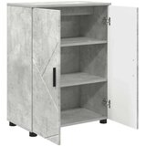 vidaXL Kupaonski ormar Beton siva 60 x 35 x 80 cm Konstruirano drvo | shoptok.hr
