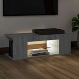 vidaXL TV ormarić s LED svjetlima boja hrasta sonome 90 x 39 x 30 cm | shoptok.hr