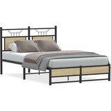 vidaXL Okvir kreveta bez madraca boja hrasta sonome 120x200 cm drveni | shoptok.hr