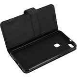 AVIZAR Preklopna torbica, tanek ovitek za Huawei P10 Lite, silikonsko ohišje – črna, (20526558) | Shoptok.si