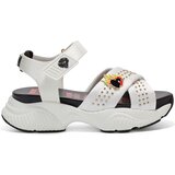 Ed Hardy Sandali & Odprti čevlji - Flaming sandal white Bela | Shoptok.si