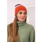 Kesi marka niezdefiniowana Cap with fleece Dolores K303 red+dark grey+camel Cijene