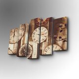 Wallity 5PUC-146 multicolor decorative canvas painting (5 pieces) Cene