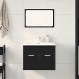  2-dijelni set kupaonskog namještaja crni hrast | Eponuda.com