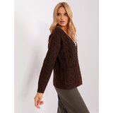 Wool Fashion Italia Sweater-AT-SW-2358.31-dark brown | Shoptok.si