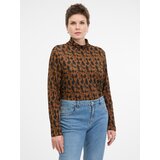 Orsay Light brown women's long-sleeved T-shirt - Women's Cijene