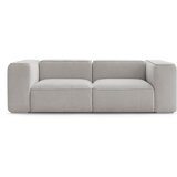 Bobochic Paris Svijetlo siva sofa 255 cm Zephyr – Cijene