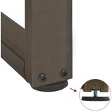  Noge za konzolni stol T-oblika 2 kom Crne 25x28x(72-73) cm Čelik | shoptok.hr