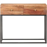 vidaXL Konzolni stol 90 x 35 x 75 cm od grubog bagremovog drva | shoptok.hr
