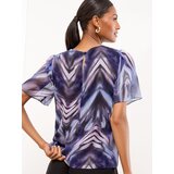 Lipsy Bluza modra / indigo / lila / črna | Shoptok.si