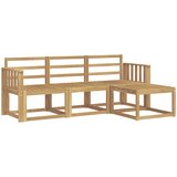  Set vanjskih sofa 4 pcs Bijela 189,5 x 122,5 x 73 cm | Shoptok.si