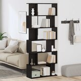  Biblioteka crni hrast 80x24x190,5 cm Konstruirano drvo | Eponuda.ba