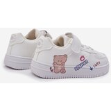 Boto Children's Velcro Sneakers with Bear White Callexia | ePonuda.com